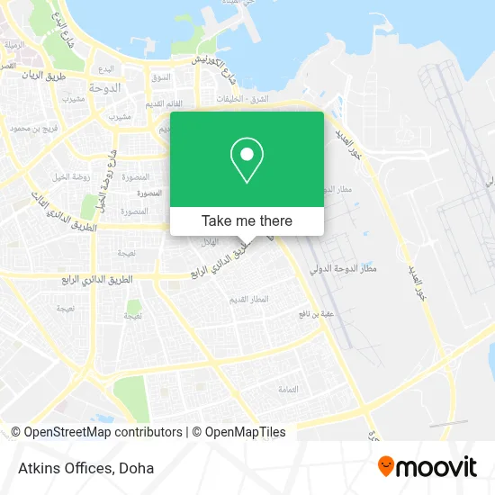 Atkins Offices map