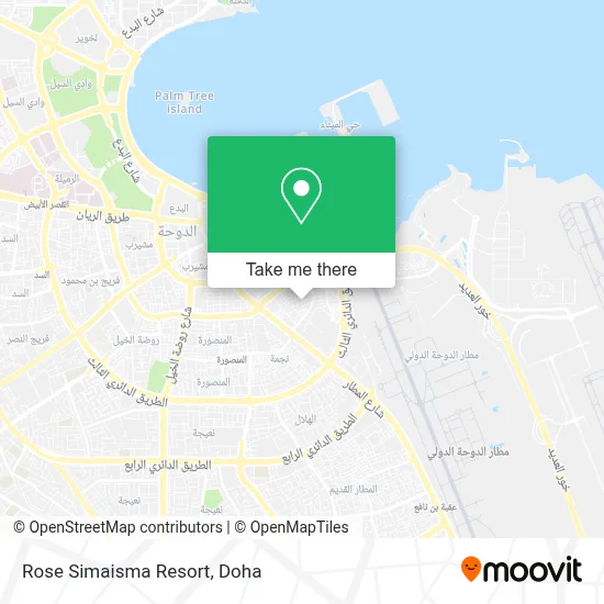 Rose Simaisma Resort map