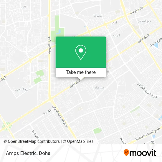 Amps Electric map