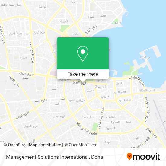 Management Solutions International map