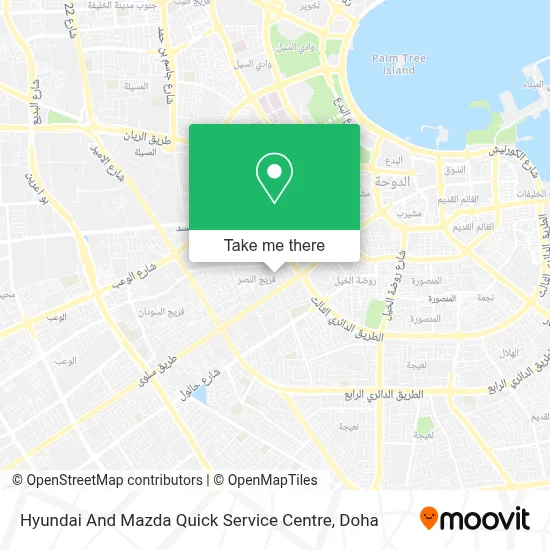 Hyundai And Mazda Quick Service Centre map