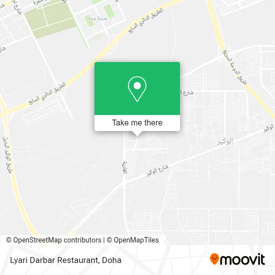 Lyari Darbar Restaurant map