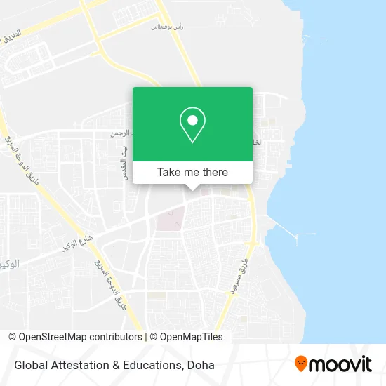Global Attestation & Educations map