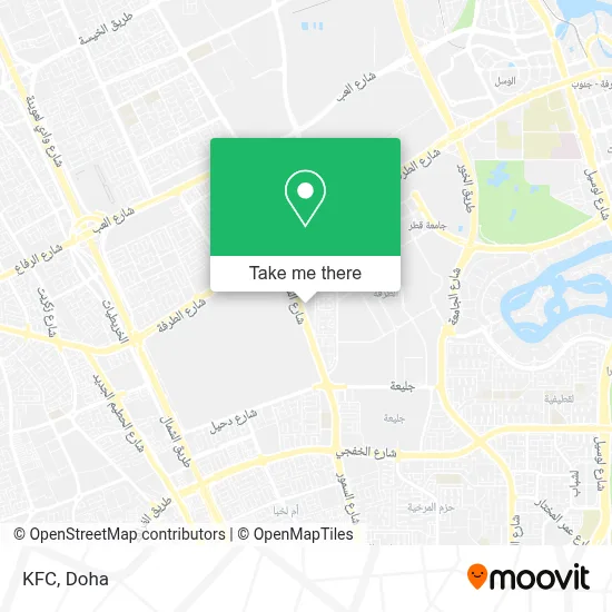 KFC map