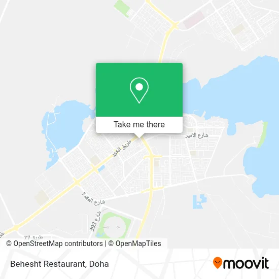 Behesht Restaurant map