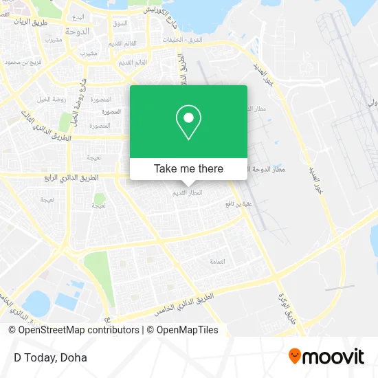 D Today map