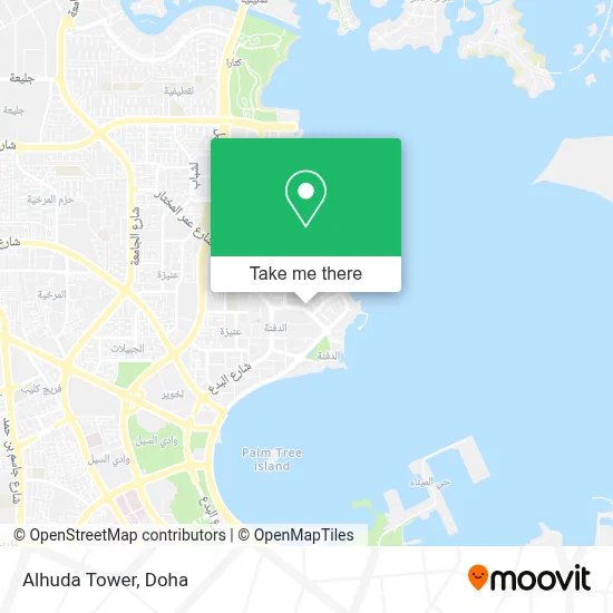 Alhuda Tower map