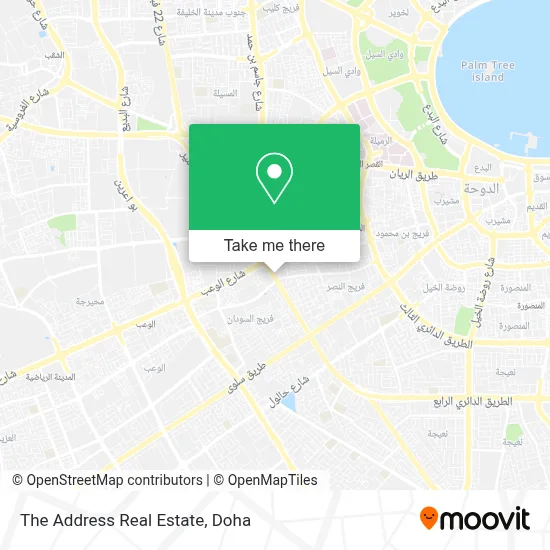 The Address Real Estate map