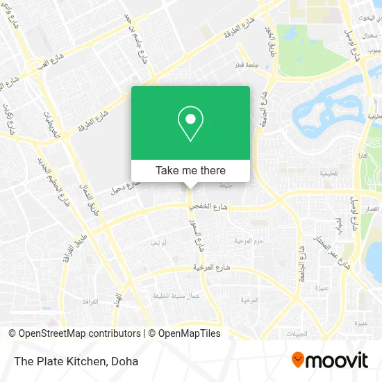 The Plate Kitchen map