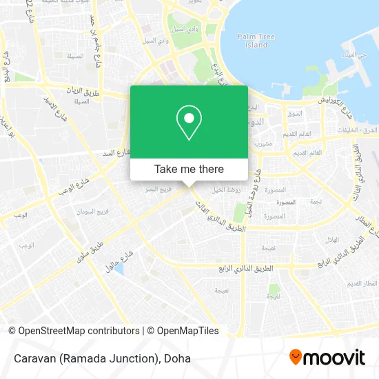 Caravan (Ramada Junction) map