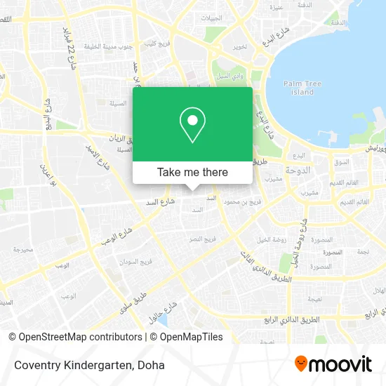 Coventry Kindergarten map