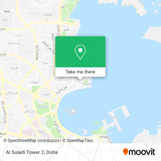 Al Sulaiti Tower 2 map