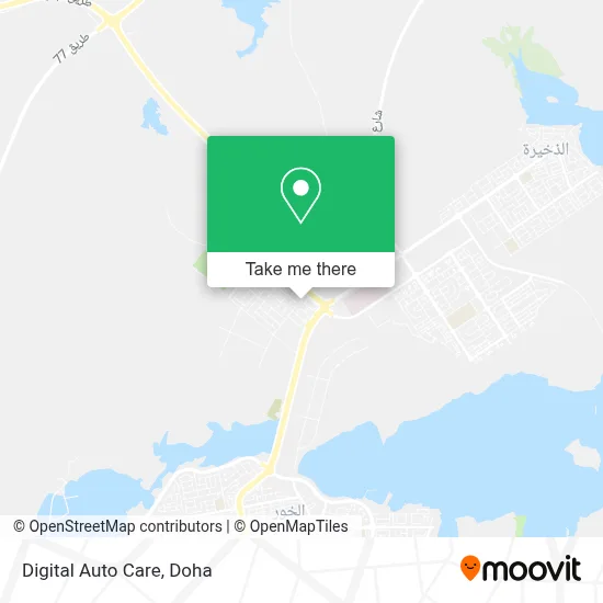 Digital Auto Care map