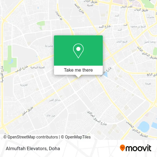Almuftah Elevators map