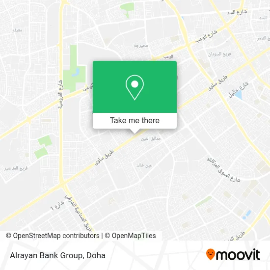 Alrayan Bank Group map