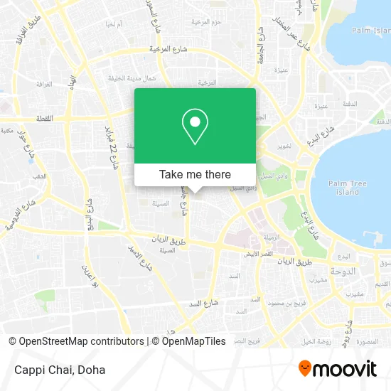Cappi  Chai map
