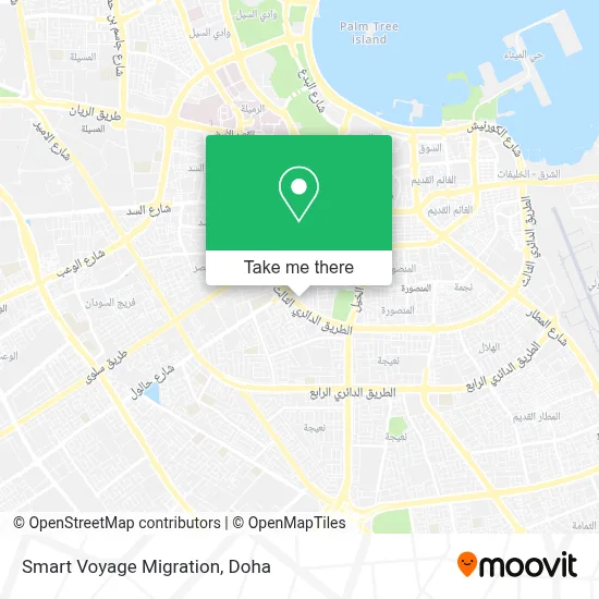 Smart Voyage Migration map