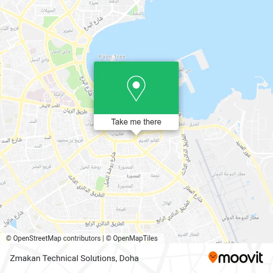 Zmakan Technical Solutions map