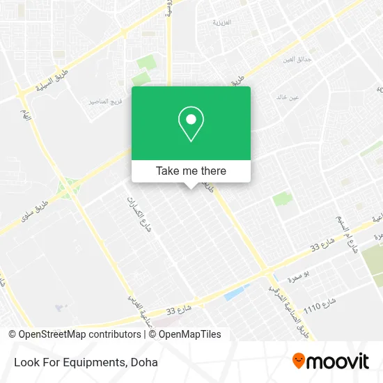 Look For Equipments map