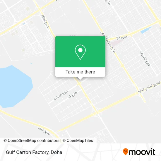 Gulf Carton Factory map