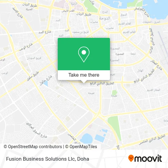Fusion Business Solutions Llc map