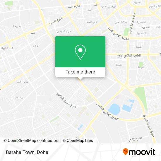 Baraha Town map