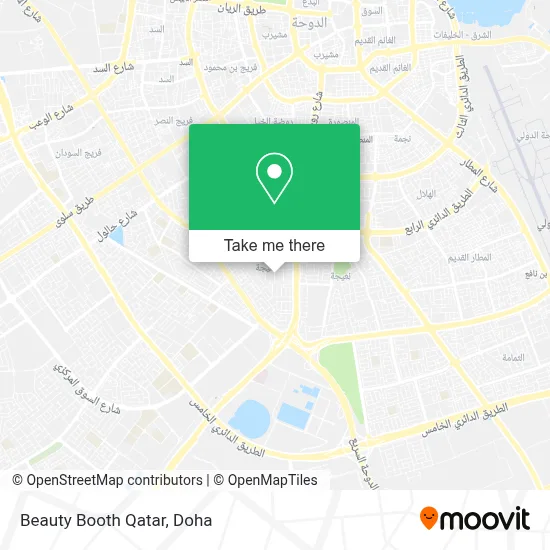Beauty Booth Qatar map