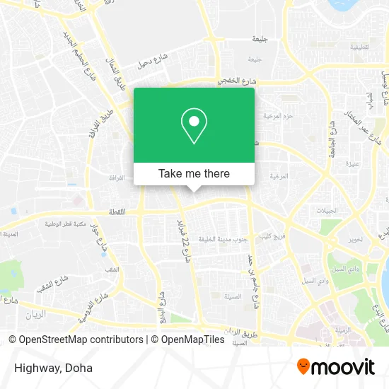 Highway map