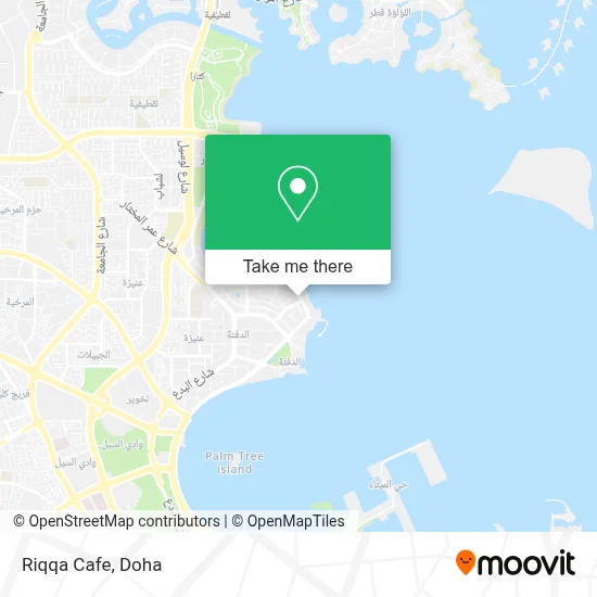 Riqqa Cafe map