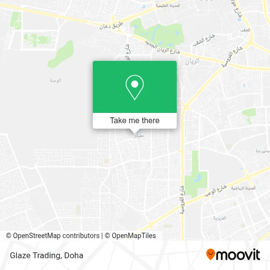 Glaze Trading map