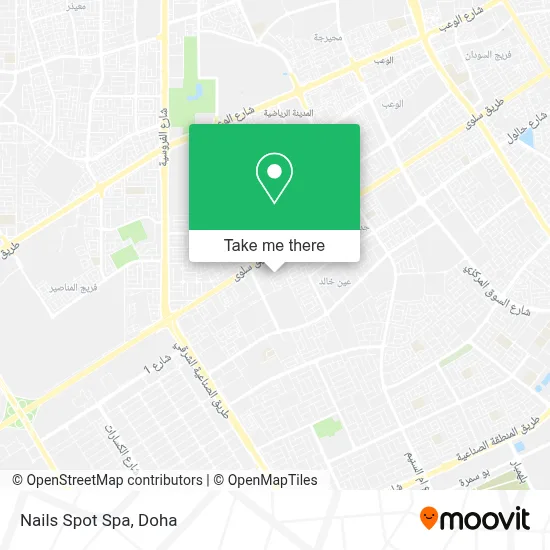 Nails Spot Spa map