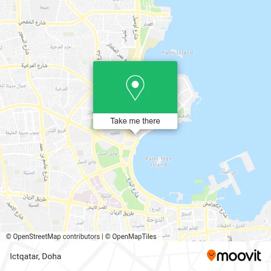 Ictqatar map