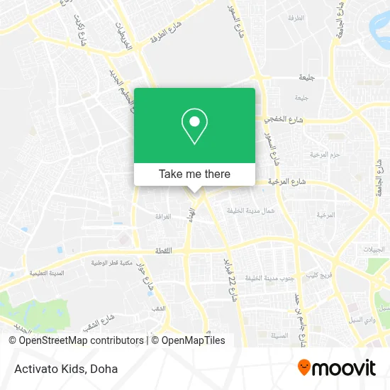 Activato Kids map