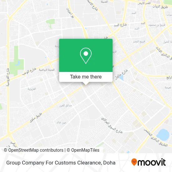 Group Company For Customs Clearance map