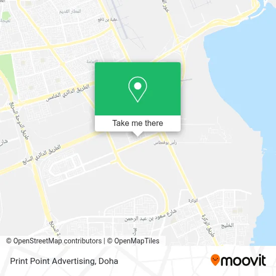 Print Point Advertising map