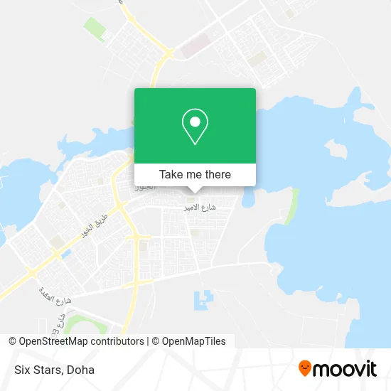 Six Stars map