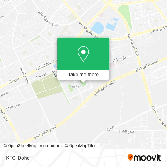 KFC map