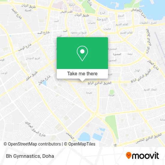 Bh Gymnastics map