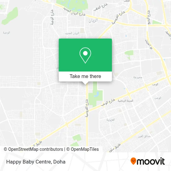 Happy Baby Centre map