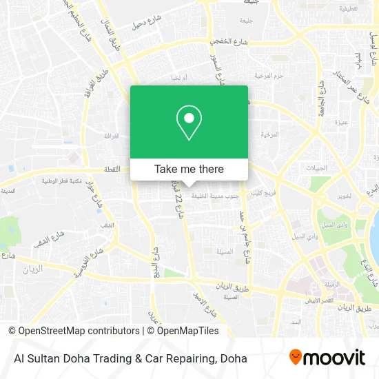Al Sultan Doha Trading & Car Repairing map