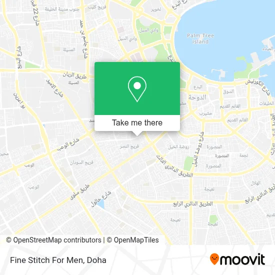 Fine Stitch For Men map