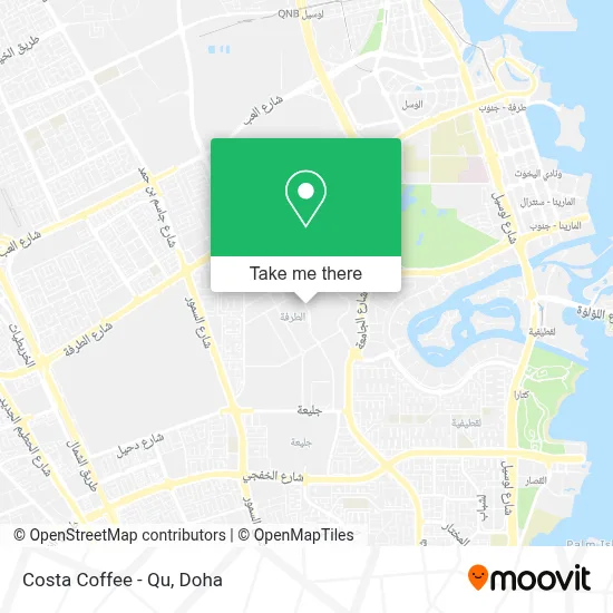Costa Coffee - Qu map