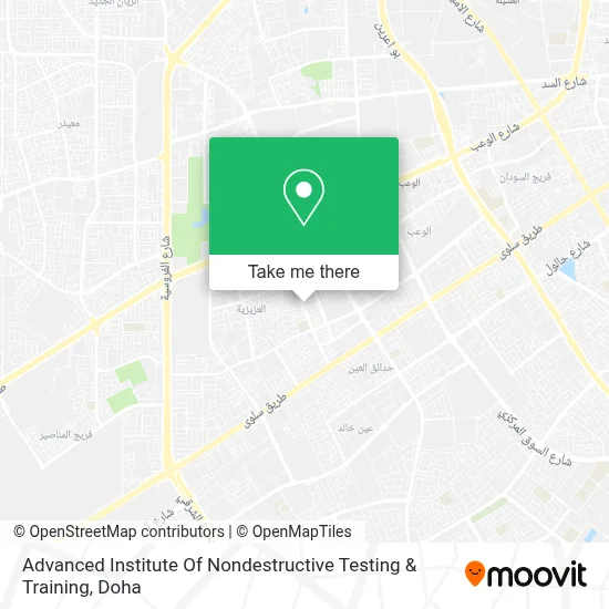 Advanced Institute Of Nondestructive Testing & Training map