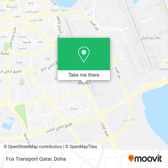 Fox Transport Qatar map