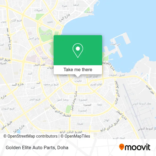 Golden Elite Auto Parts map