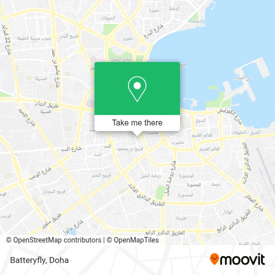 Batteryfly map