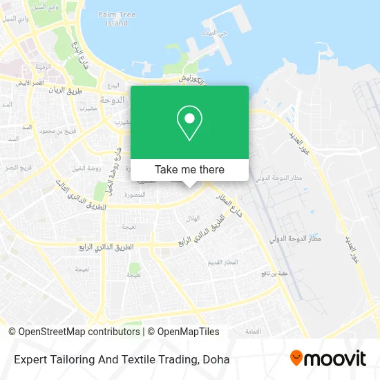 Expert Tailoring And Textile Trading map