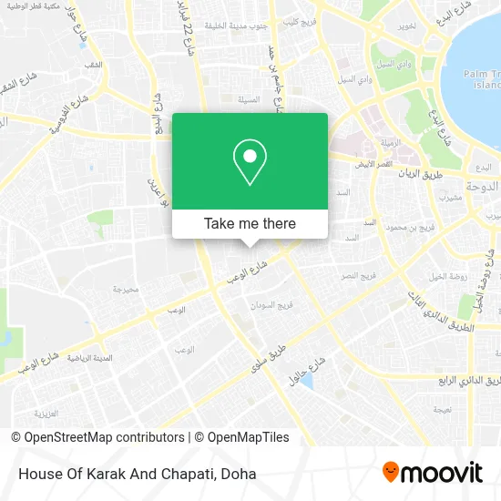 House Of Karak And Chapati map