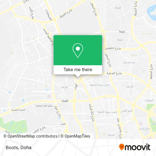 Boots map