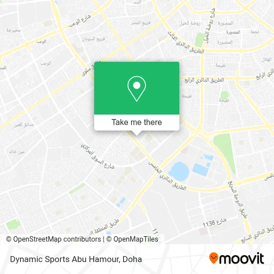 Dynamic Sports Abu Hamour map
